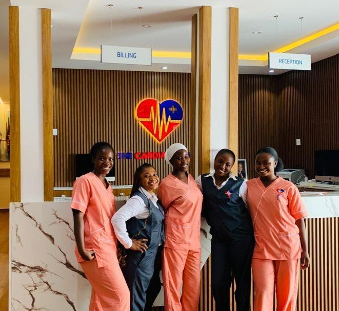 Laser Piles Treatment reception and staff